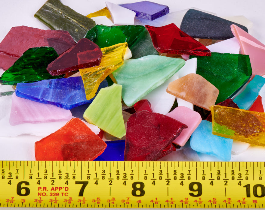 Single Barrel Beach Sea Glass Tumbler with Free Polishing Grit