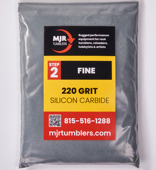 Silicon Carbide 220 Medium/Fine Rock Grit Stage 2, FREE SHIPPING!