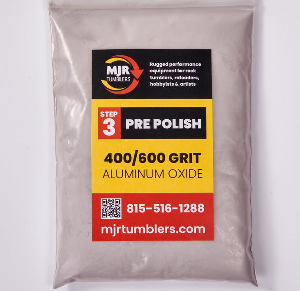 Aluminum Oxide 1200 Polish Rock Grit Stage 4 FREE SHIPPING!!! – MJR TUMBLERS