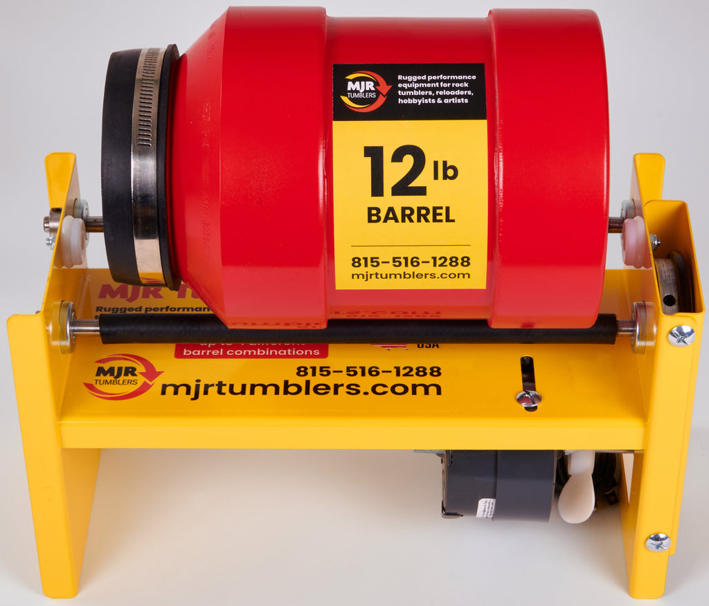 Single Barrel Rock Tumbler, FREE SHIPPING! Made in the USA – MJR TUMBLERS