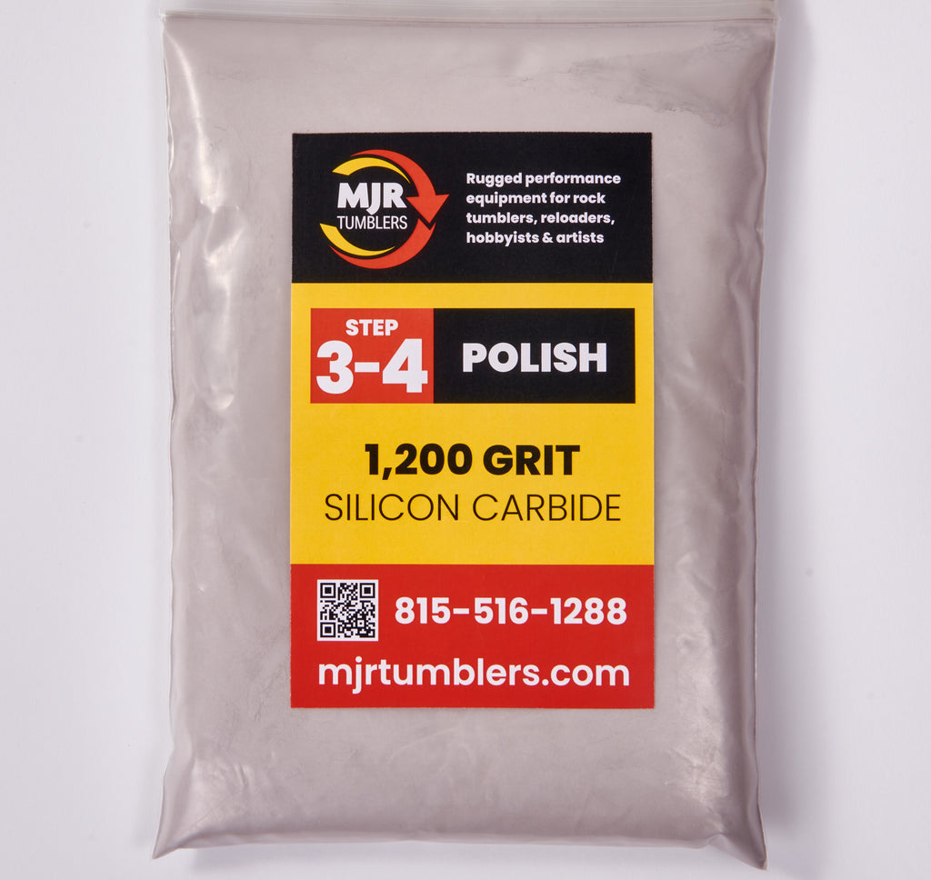Rock Tumbler Refill Grit Kit with Pellets, FREE SHIPPING!