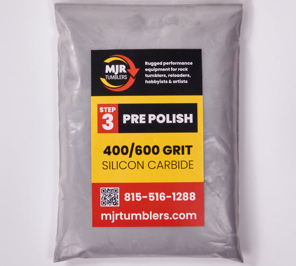 Silicon Carbide 400/600 Pre-Polish Rock Grit Stage 3, FREE SHIPPING!