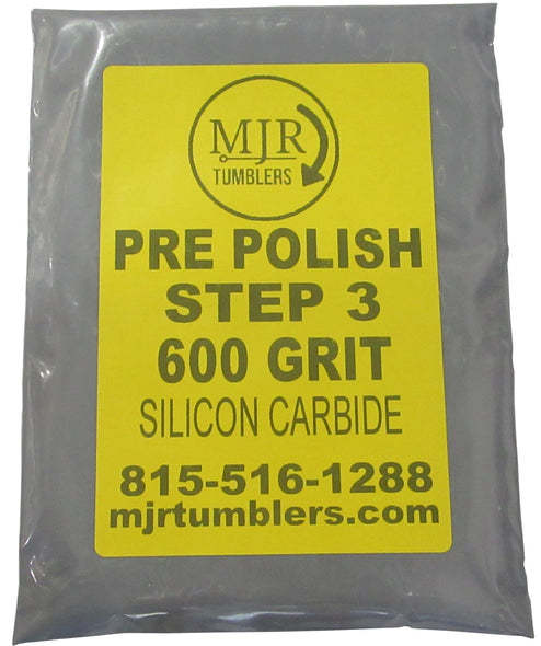 Silicon Carbide 600 Pre-Polish Rock Grit Stage 3